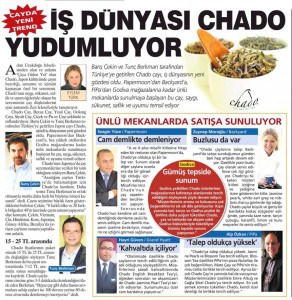 İş Dünyası Chado Yudumluyor | Chado Tea